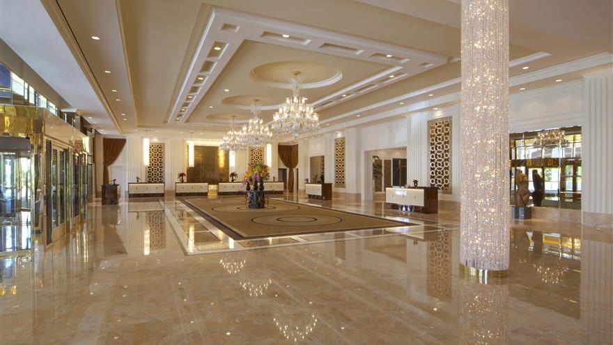 Lobby at Trump International Hotel Las Vegas