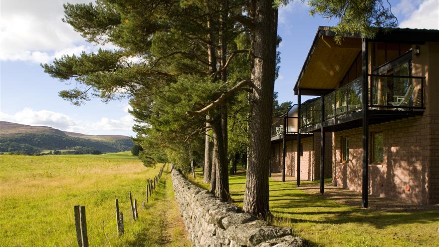 Craigendarroch Lodges, a Hilton Grand Vacations Club located at Ballater, Scotland, U.K.