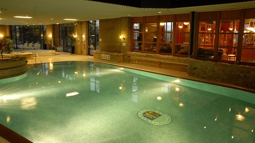 Indoor pool at Craigendarroch Lodges, a Hilton Grand Vacations Club located at Ballater, Scotland, U.K.