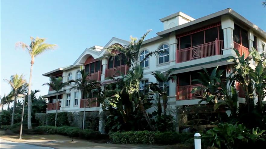 Exterior at Harbourview Villas at South Seas Island Resort located at Captiva Island, Florida. 