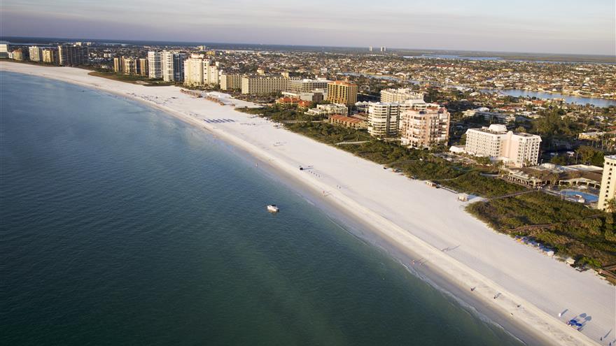 Aerial view of Marco Island