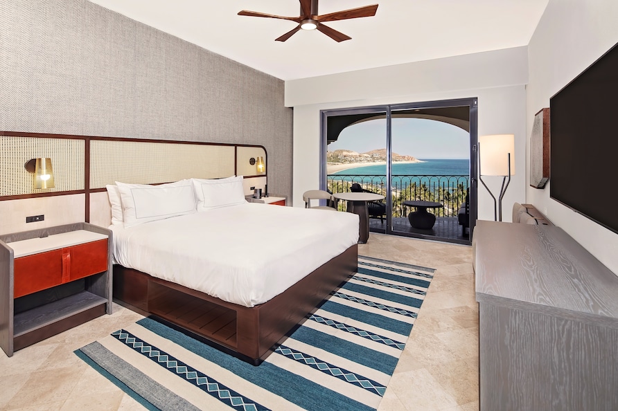 A Model suite at La Pacifica Los Cabos by Hilton Club in Los Cabos, Mexico. 