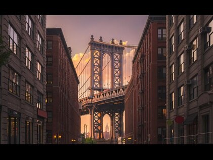 Historic architecture in Dumbo New York.
