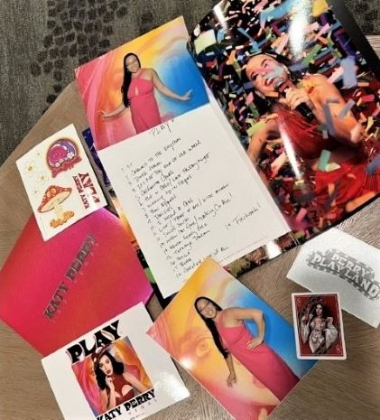 Souvenirs of a Katy Perry concert in Las Vegas