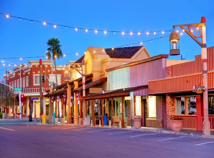 Old Town Scottsdale in Arizona
