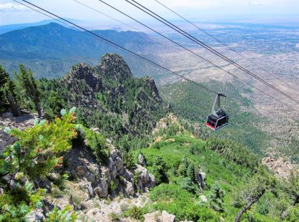 Sandia Peak Tramway near Albuquerque, New Mexico