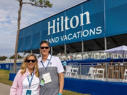Hilton Grand Vacations Owners at the 2023 Hilton Grand Vacations Tournament of Champions in Lake Nona, Florida