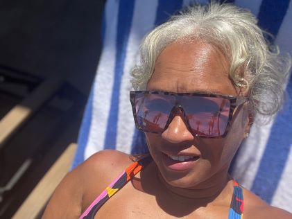 A Hilton Grand Vacations Member enjoying the Arizona sun in Scottsdale