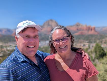 Two Hilton Grand Vacations Members in Sedona, Arizona