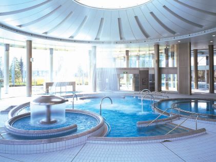 Interior pool of Hilton Odawara Resort & Spa in Japan
