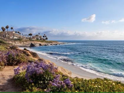 Beach in southern California