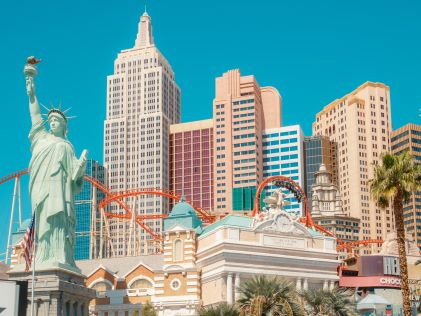 The Las Vegas Strip during the day