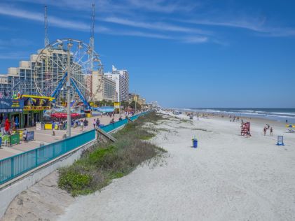 Daytona Beach Boardwalk in Florida