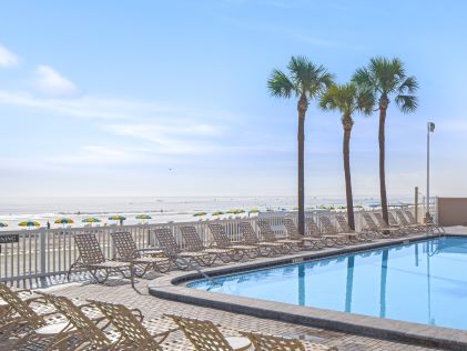 Beachside pool at Daytona Beach Regency, a Hilton Vacation Club