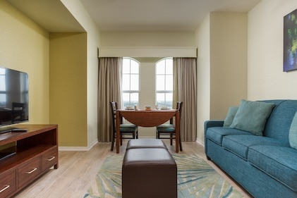 Interior photo of Living and dining room at Mystic Dunes, a Hilton Vacation Club in Orlando, Florida