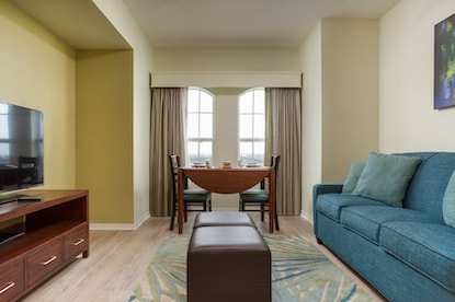Interior photo of Living and dining room at Mystic Dunes, a Hilton Vacation Club in Orlando, Florida