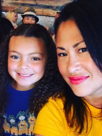 Hilton Grand Vacations Member Rene and her child