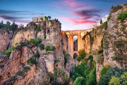 Awe-inspiring cliffs, sunset painted skies. 