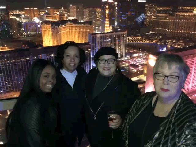Jan with Friends and Family in Las Vegas 