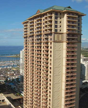 Map showing layout - Picture of Hilton Grand Vacations Club Grand Waikikian  Honolulu, Oahu - Tripadvisor