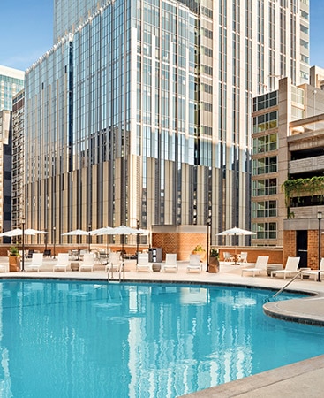 Pool at Chicago Magnificent Mile, a Hilton Grand Vacations Club