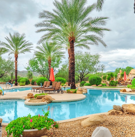 Outdoor pool at Rancho Mañana, a Hilton Vacation Club