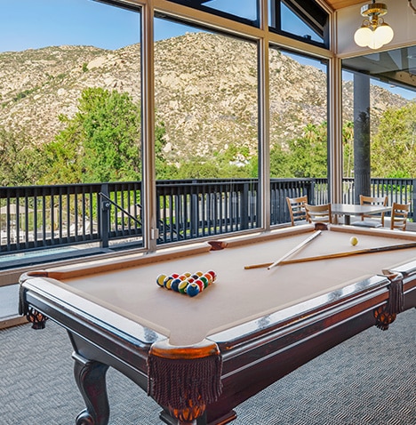 Riviera Oaks Resort & Racquet Club pool table