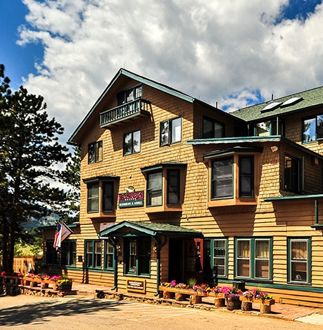 The Historic Crags Lodge exterior view