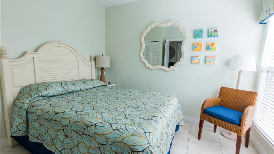 Bedroom at Plantation Bay Villas at South Seas Island Resort located at Captiva Island, Florida