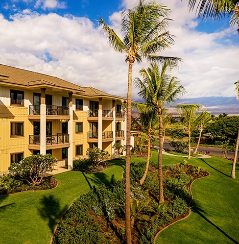 Aerial view of Maui Bay Villas