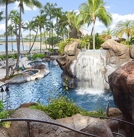 Pool at Grand Waikikian, a Hilton Grand Vacations Club
