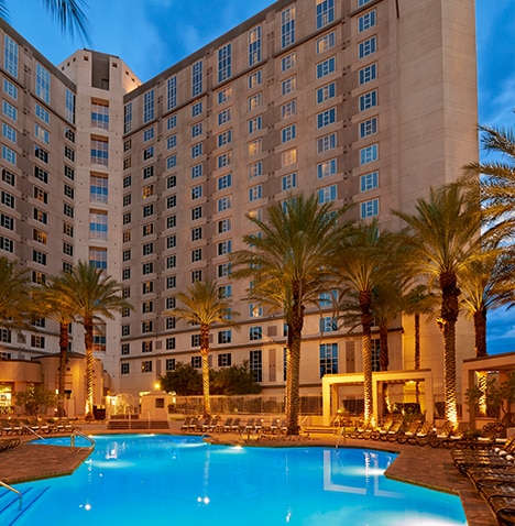 Paradise, a Hilton Grand Vacations Club located at Las Vegas, Nevada.