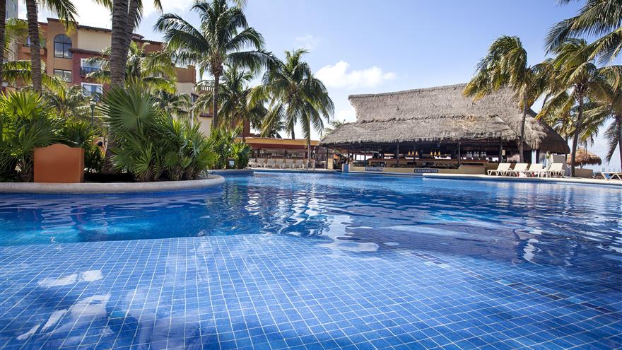Pool at Fiesta Americana Villas Cancun located in Cancun, Quintana Roo, Mexico.