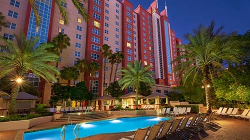 Hilton Grand Vacations at the Flamingo Exterior
