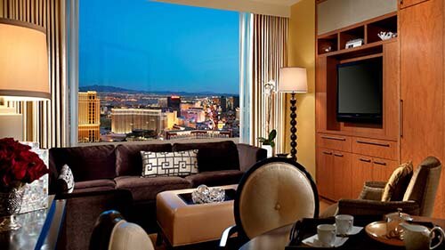 Hilton Grand Vacations at Trump International Hotel Las Vegas Living Area