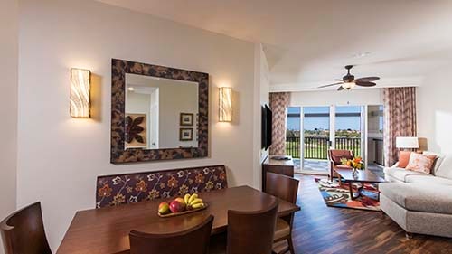 Kohala Suites by Hilton Grand Vacations Living Area