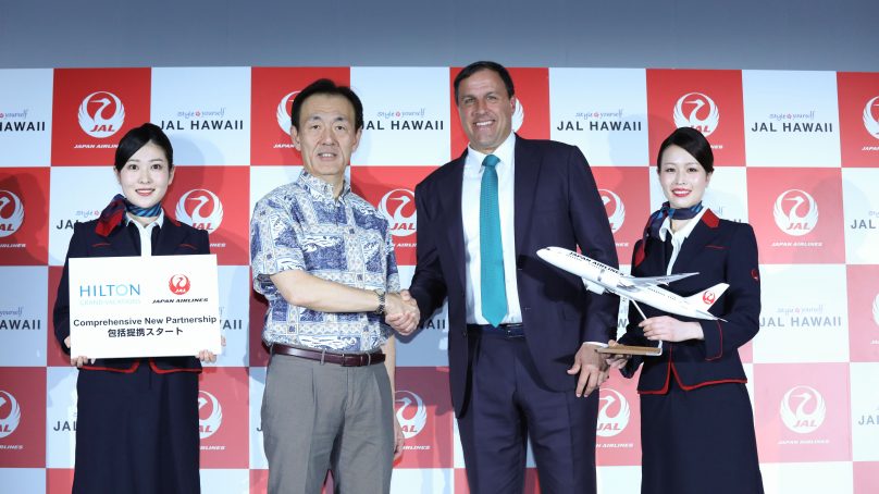Hilton Grand Vacations and Japan Airlines extend their partnership