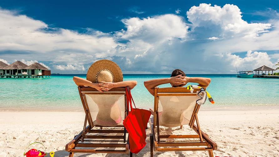 Beach Couple