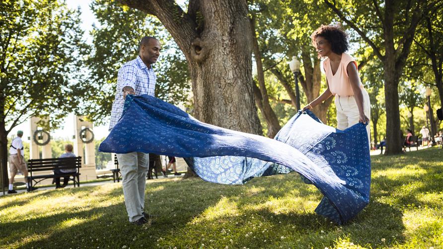 DC_LIFESTYLE-PICNIC-002 couple picnicking in a park